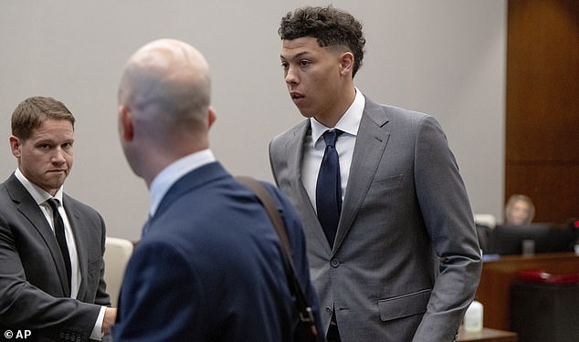 Jackson Mahomes will appear in court again this week in connection with his arrest for aggravated sexual battery, stemming from an incident that occurred in February.