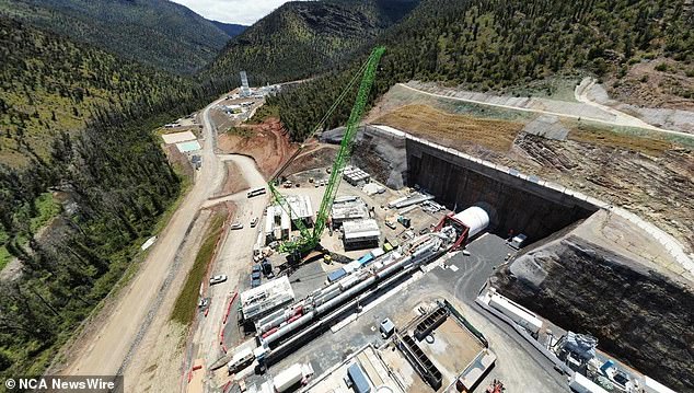 Snowy Hydro 2.0 project under construction