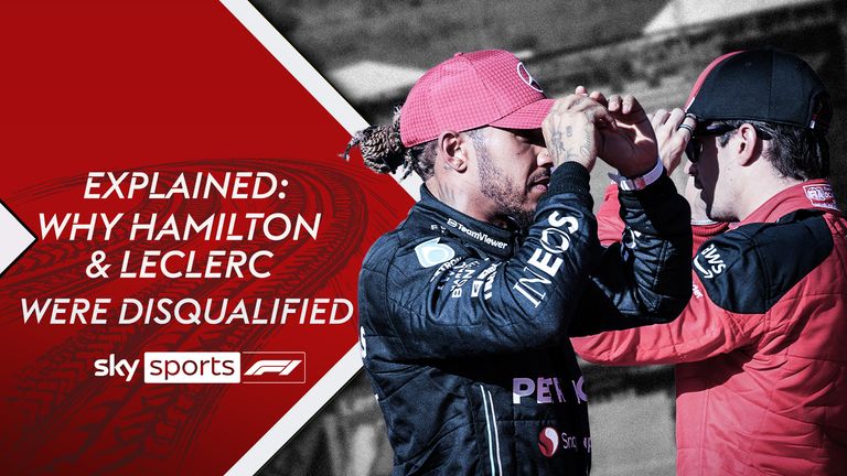 Sky Sports reporter Craig Slater explains how Lewis Hamilton and Charles Leclerc broke the rules at the United States Grand Prix and the questions it raises going forward