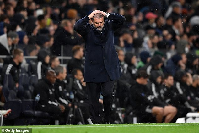 1698101177 552 Ange Postecoglou slams his Tottenham side for taking liberties in