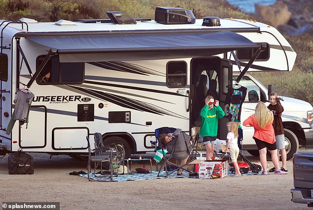 Tori was seen taking an extended camping trip in a large RV due to finances and an ongoing mold problem at her Hidden Hills rental home