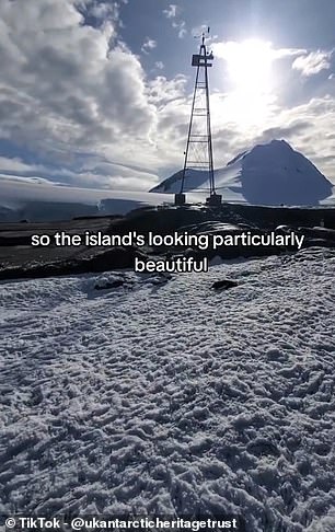 While some TikToks show the harsh side of life in Port Lockroy, others emphasize what a special and unique place it is