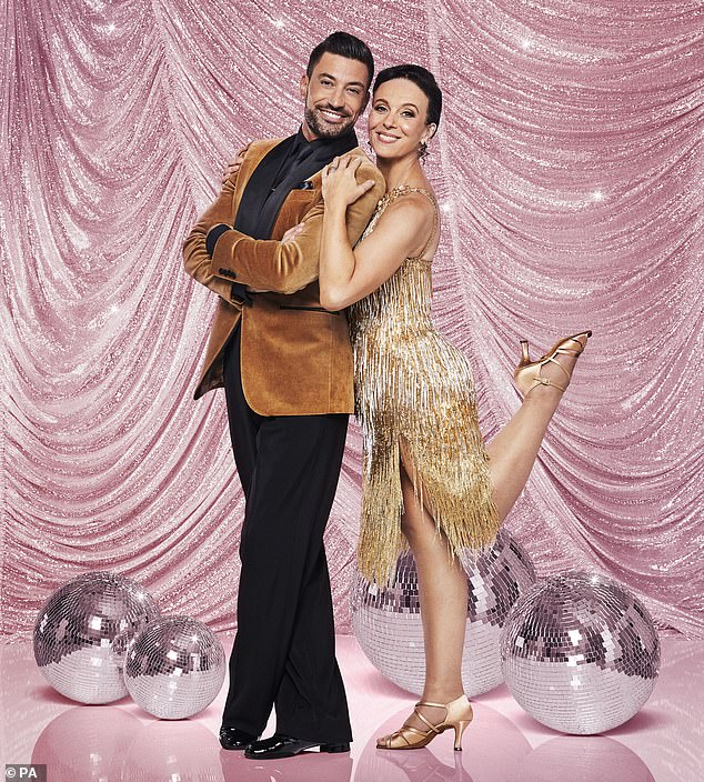 Popular: Despite consistently achieving impressive scores during her five-week run, the actress – along with Italian ballroom dancer Giovanni Pernice – surprised fans by leaving the show