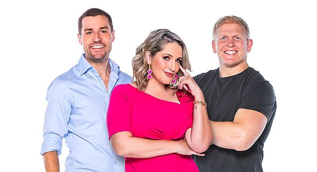 Included in the shake-up are popular 90.9 Sea FM Gold Coast team Bianca, Ben & Lakey, Newcastle Hit 106.9's breakfast trio of Nick, Jess and Dicko and Cliffo and Bronte from Hit Queensland in Townsville.  Pictured: Bianca Dye, Danny Lakey and Ben Hannant from Gold Coast 90.9 Sea FM - only Lakey remains with the network