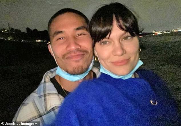 Single life: Jessie told followers she had 'decided to have a baby of her own' after revealing in October 2021 that she had split from boyfriend Max Pham after seven months of dating