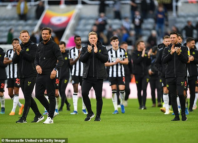 Howe led Newcastle to a Champions League spot last season and has managed to ensure the Magpies enjoyed a strong start to their European season