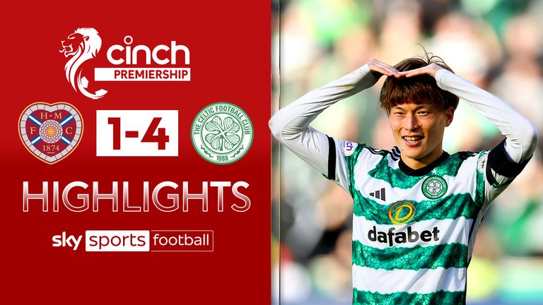 HEARTS V CELTIC HIGHLIGHTS THUMB Furuhashi