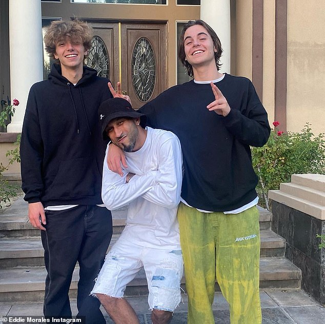 Family: Notably, Kevin now has full custody of their two boys and recently made the decision to move the family from Los Angeles to Hawaii (seen as Sean on the right and Jayden on the left)