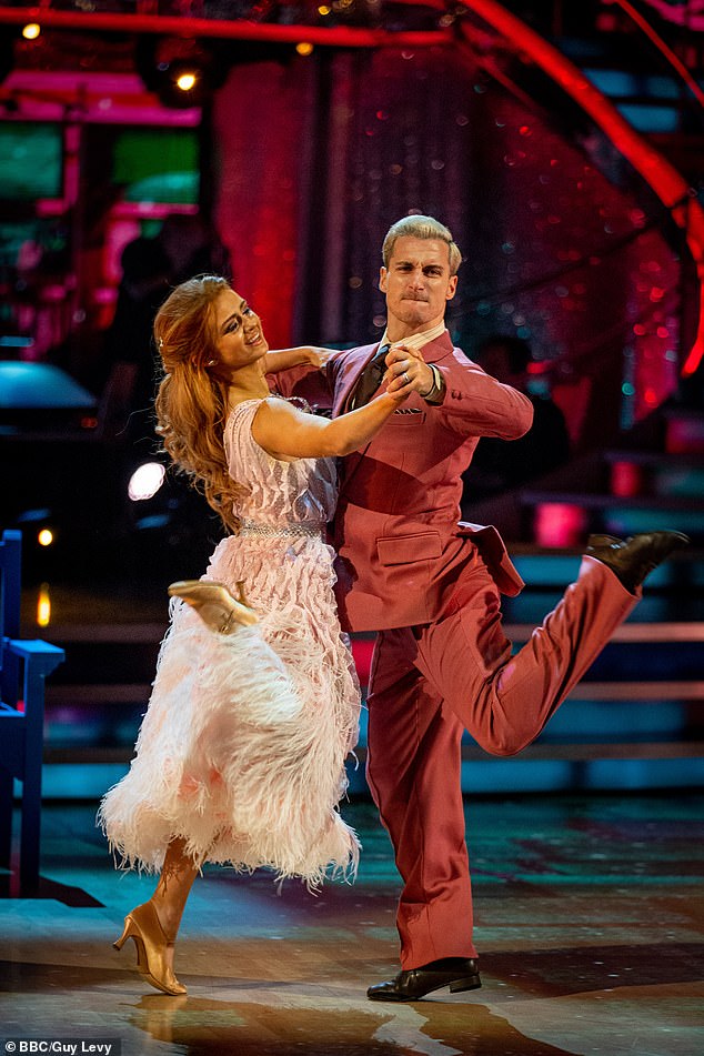 Finalist: Maisie took part in the 18th series of Strictly alongside Gorka Marquez and reached the final before missing out on Bill Bailey