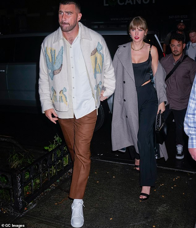 Kelce and Swift have been spending a lot of time together since Travis started courting her in September