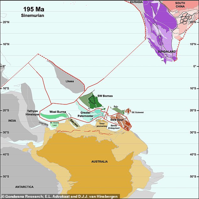 A team from Utrecht University has reconstructed the history of Argoland, finding that the 3,100-mile-long piece of land traveled to southern Asia and now lies more than 18,000 feet below the surface of the Indian Ocean.