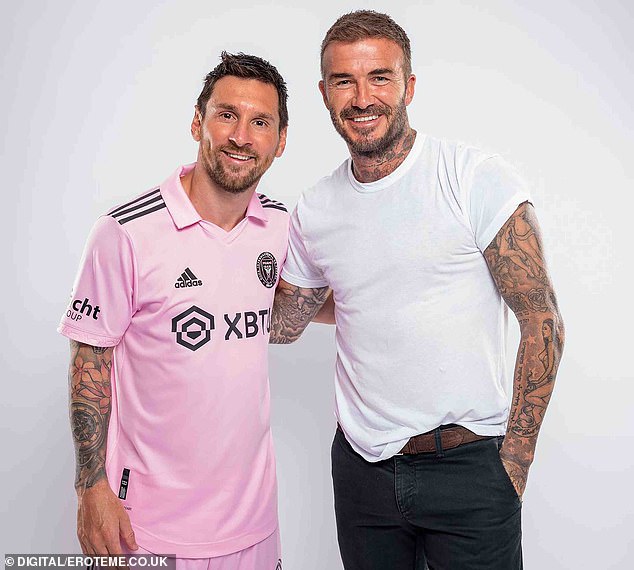 Both Roccuzzo and Beckham's husbands – Lionel Messi and David Beckham – were out of town on Saturday for Inter Miami's final match of the season in Charlotte, North Carolina.