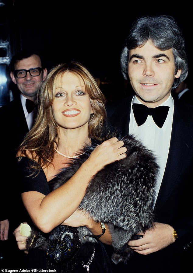 Kenwright in 1978 with his ex-wife, New Zealand actress Anouska Hempel