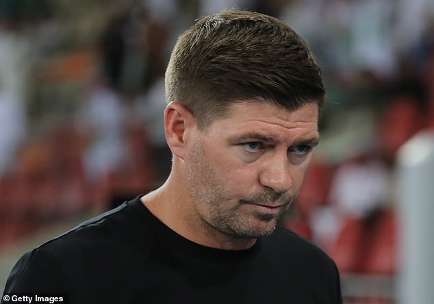 Steven Gerrard watched his Al-Ettifaq team play in front of just 696 fans in the defeat to Al-Riyadh