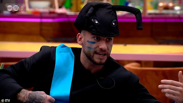 Row: It comes after tensions came to a head on Monday when the housemates reached a breaking point while shopping (Paul pictured)