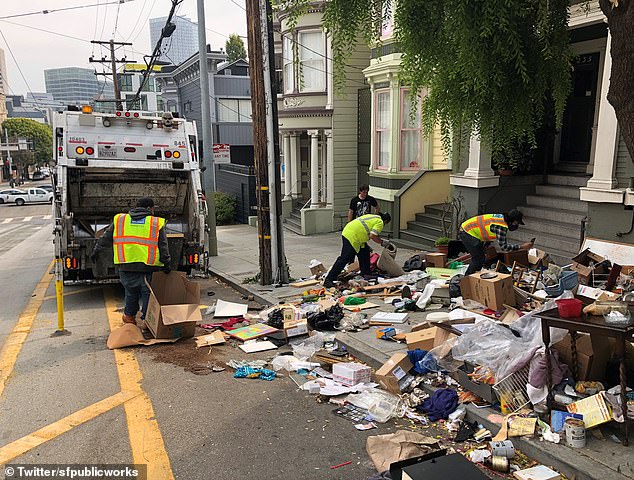 After Chicago, Los Angeles, New York and Washington DC in the rat race, San Francisco, in the photo, follows the same top five as last year