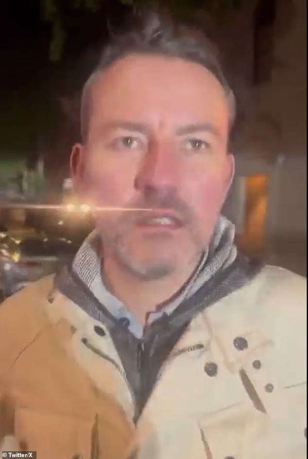 Marc Louvet, 45, is a French financier living on the Upper East Side.  He was filmed as he was confronted about removing posters from Israeli children's hostels