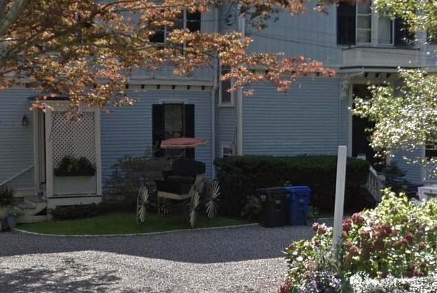 The George Champlin Mason house has ten bedrooms, 12 bathrooms and 12 fireplaces.