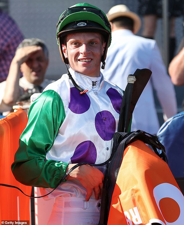 Jockey Zac Spain bided his time and found his way to the line to win the Geelong Cup