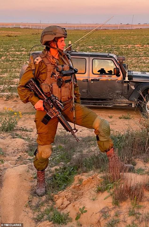 Lieutenant Colonel Of Ben-Yehuda of the Infantry Combat Unit of the Caracal Battalion