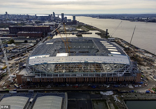 Everton have said their new Bramley-Moore Dock stadium will be Kenwright's lasting legacy