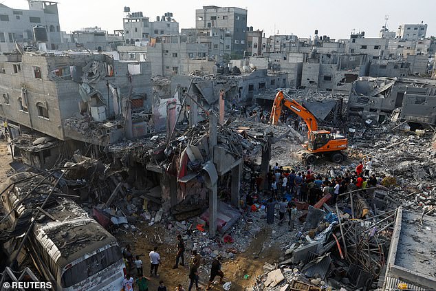 According to the Norwegian Refugee Council, Israel has hit homes, schools, hospitals and mosques in Gaza