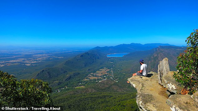 Mountain climbers were banned from large parts of the Grampians National Park in 2019 (above).