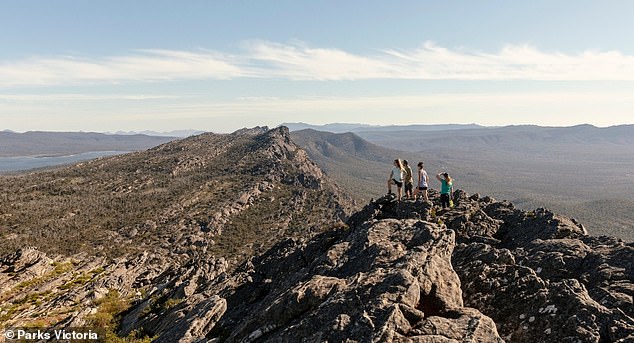 The recent closures coupled with the threat of hefty fines could deter the public from visiting the Grampians (above)