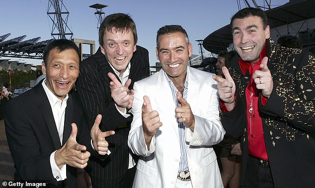 Field also opened up about his harrowing battle with depression throughout his incredibly successful career.  Pictured: the Wiggles