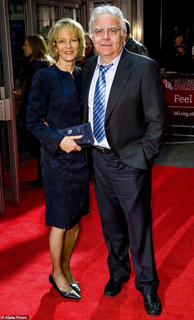 Kenwright with his partner Mrs Seagrove at a screening of Broken during the 2012 BFI London Film Festival