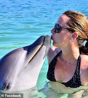 Ocean enthusiast Marybeth Guiney (above) was among those aboard the ship