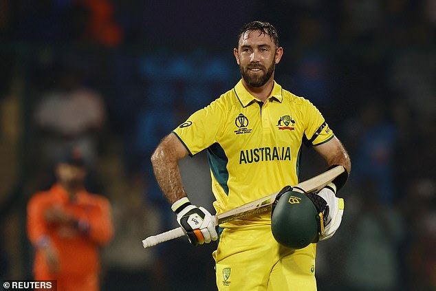 1698238237 451 Glenn Maxwell hits fastest World Cup hundred EVER as Australia