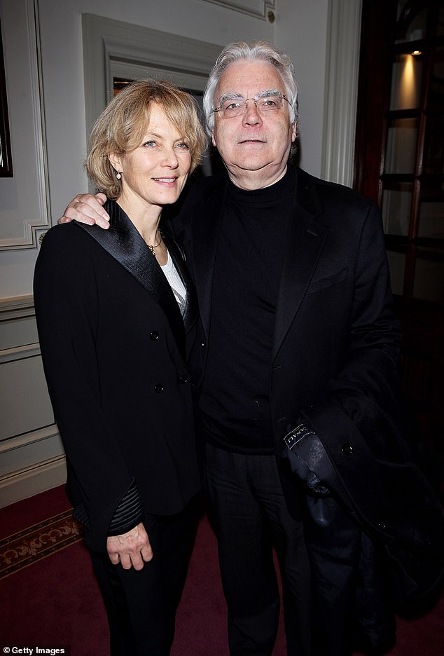 Power couple: Jenny Seagrove (left) and Bill (right) began a romance in 1994 and it lasted until the end of his life, which was tragically struck by cancer (pictured together in 2012)