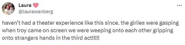 While they were ashamed that they were old enough to remember seeing High School Musical 3 in theaters, others were proud.