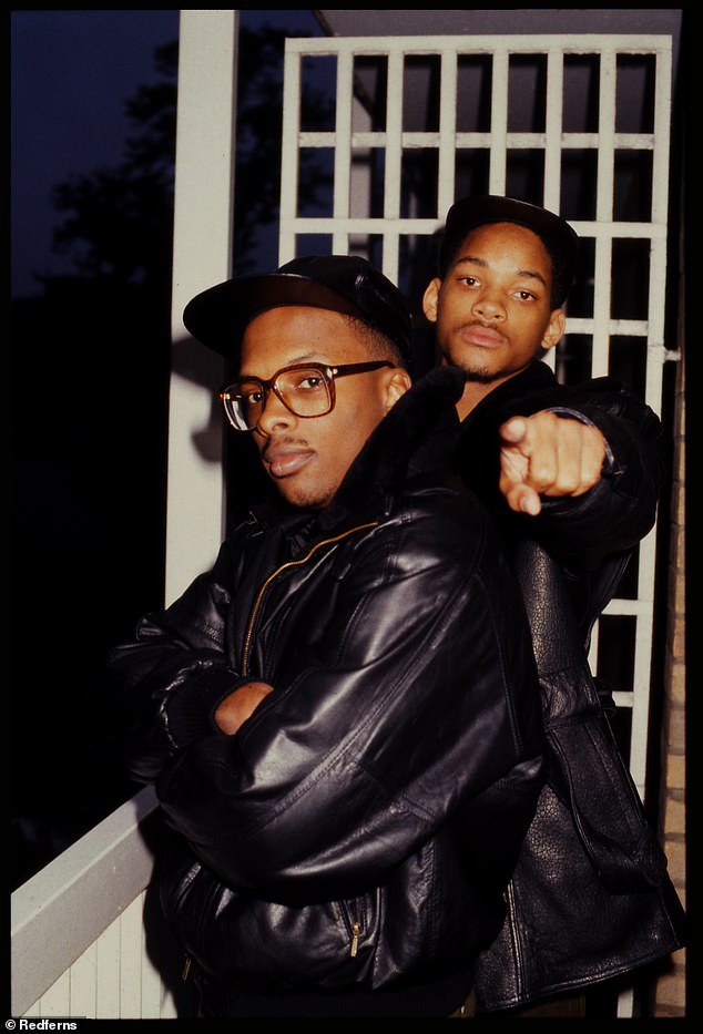 Central: In 1988, Smith (pictured, right, in 1986) and Jazzy Jeff's (left) single Parents Just Don't Understand became a standout track from the duo's LP, He's The DJ, I'm The Rapper