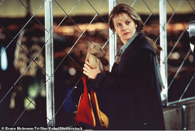 As the years passed, she became inextricably linked to romantic comedies, with her best-known films including Sleepless In Seattle (seen above in 1993).