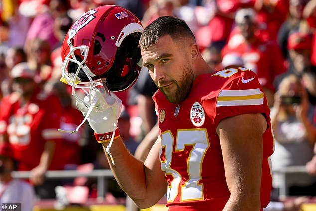 Kelce has caught 48 passes for 499 yards and four touchdowns in six games with Swift on hand