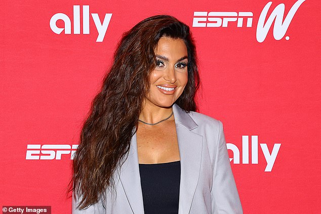 ESPN anchor Molly Qerim (pictured) was reportedly confronted by Ahmed Abubakar at her home