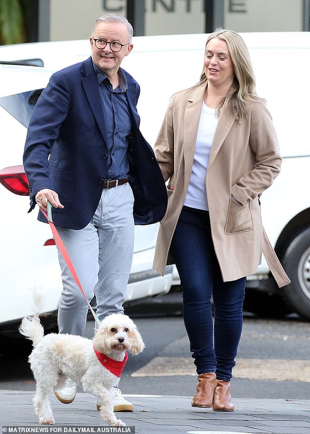 The pooch divides her time between her owner's homes at Kirribilli House in Sydney and The Lodge in Canberra when Parliament is in session