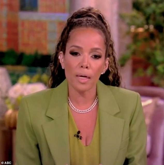 It's no secret that Sunny, the mother of two, grew up in poverty and she often shares stories about her past on The View