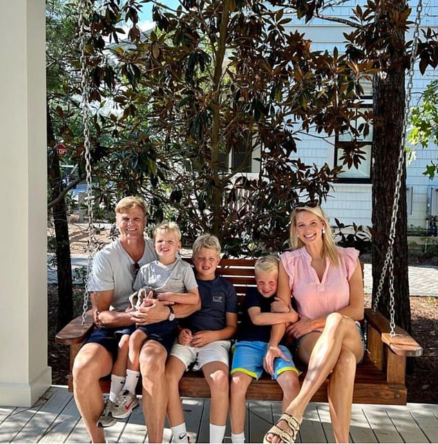 Riewoldt, 41, moved to Houston, Texas, with his three sons and wife last year