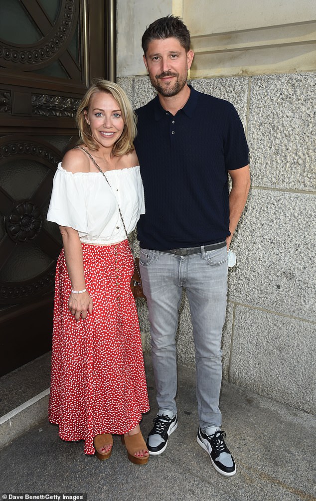 Exes: The presenter ended her nine-year marriage to Goward in January 2022, but sparked reconciliation rumors after a series of family holidays (pictured in June 2021)