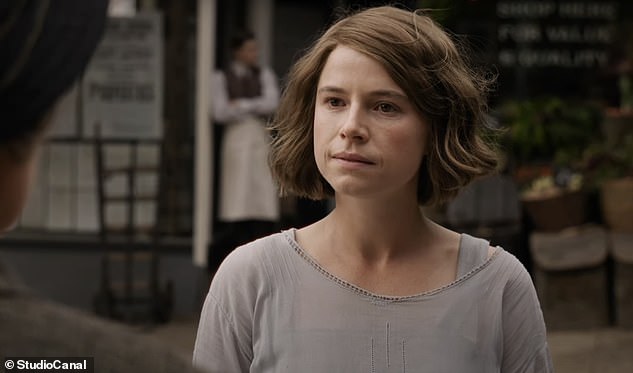 Spinster: Olivia stars alongside Jessie Buckley (pictured) in the upcoming film, with the Irish actress, 33, expected to play Rose Gooding