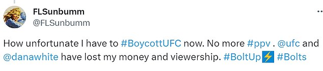 1698326718 672 UFC fans threaten to BOYCOTT the sport after it announced