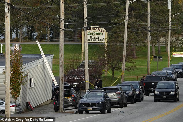 Lewiston, a small city of about 38,000, is on lockdown as police hunt for Card, who was placed in a psychiatric facility this summer with mental health problems