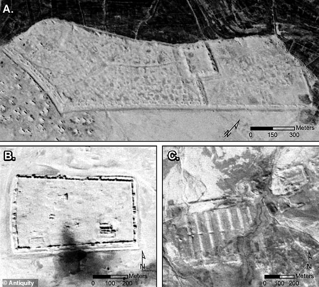 Images from the American spy satellite program Corona reveal some Roman forts