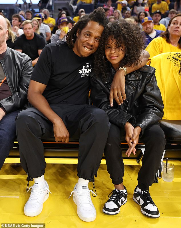 Upgrade: The legendary rapper, 53, revealed how his status with his 11-year-old daughter – who he shares with Beyonce – recently upgraded;  seen in 2022