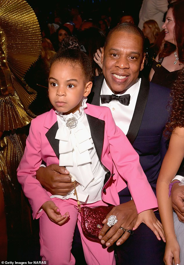 Rounding a corner: “She was a little head-on with me,” Jay-Z explained.  “But (now) I catch her.  I catch her in the corner, you know?  Now she's asking me if this is cool, if her sneakers (are cool)'