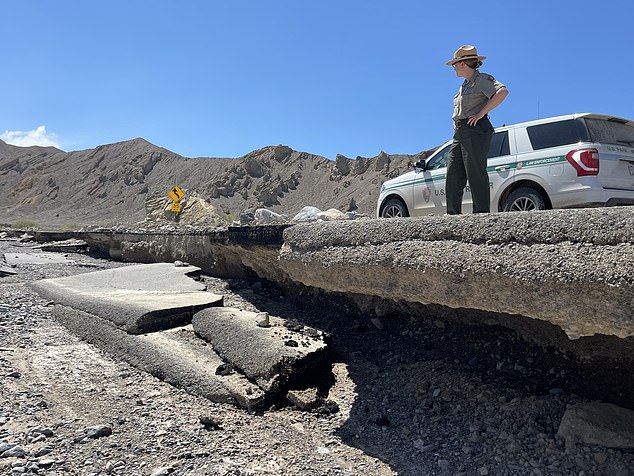 The work to repair the damaged infrastructure is expected to take several months