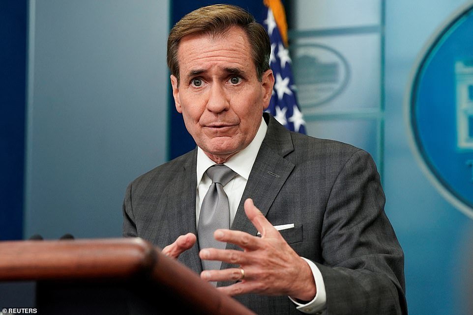 “I would certainly let the governor talk about what Florida is doing.  It is not illegal for the governor of a state to offer some level of foreign aid to another country.  There are laws and regulations that govern how the export process is handled,” White House spokesman John Kirby said.  'And that's all done through Commerce.  I couldn't speak with authority today as to whether the governor checked all those boxes or not.  You should really talk to him and his staff, but it's not illegal for the governor of the state to do that kind of thing.”  Kirby also said he did not know whether or not DeSantis had informed the White House of his decision to send aid.